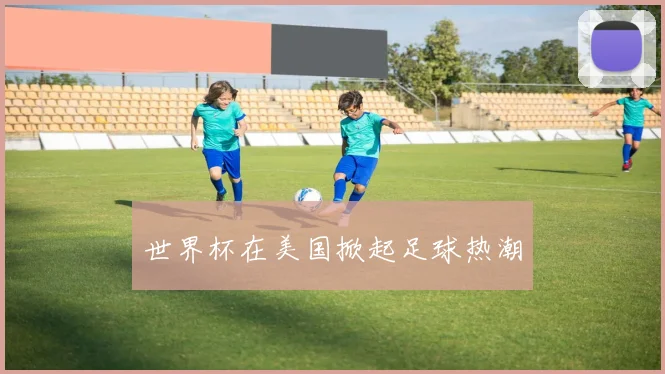 世界杯在美国掀起足球热潮